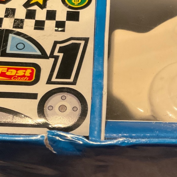 New Melissa & Doug Decorate-Your-Own Race Car Bank and Plaster Car Set - Picture 13 of 13